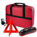 90-Piece Car Emergency Kit, All-In-One Roadside Assistance Kit with Air Compressor, Jumper Cables