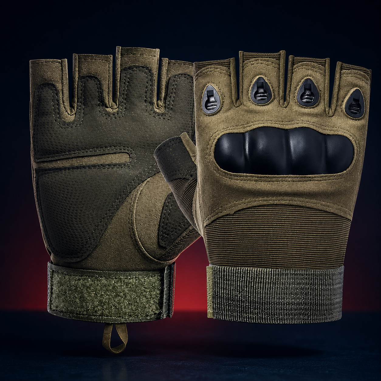 Tactical Hard-Shell Gloves, Shooting, Airsoft & Outdoor