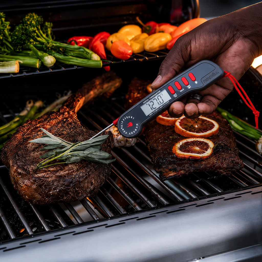 Instant-Read Digital Meat Thermometer