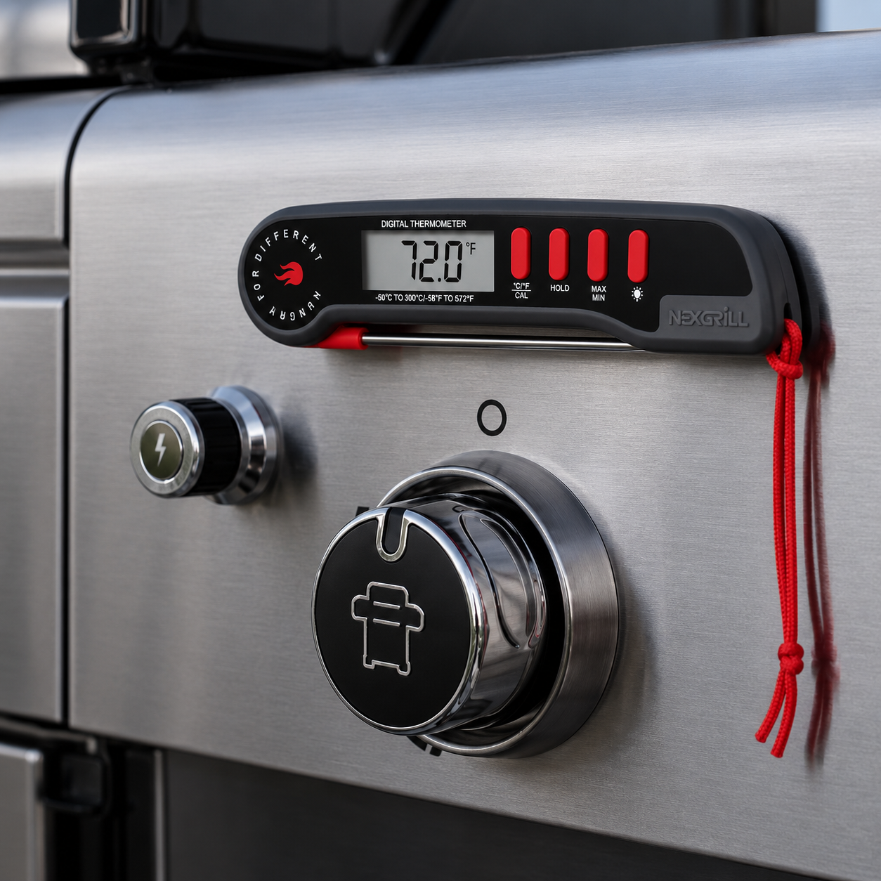 Instant-Read Digital Meat Thermometer